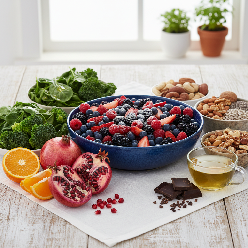 Antioxidant rich food